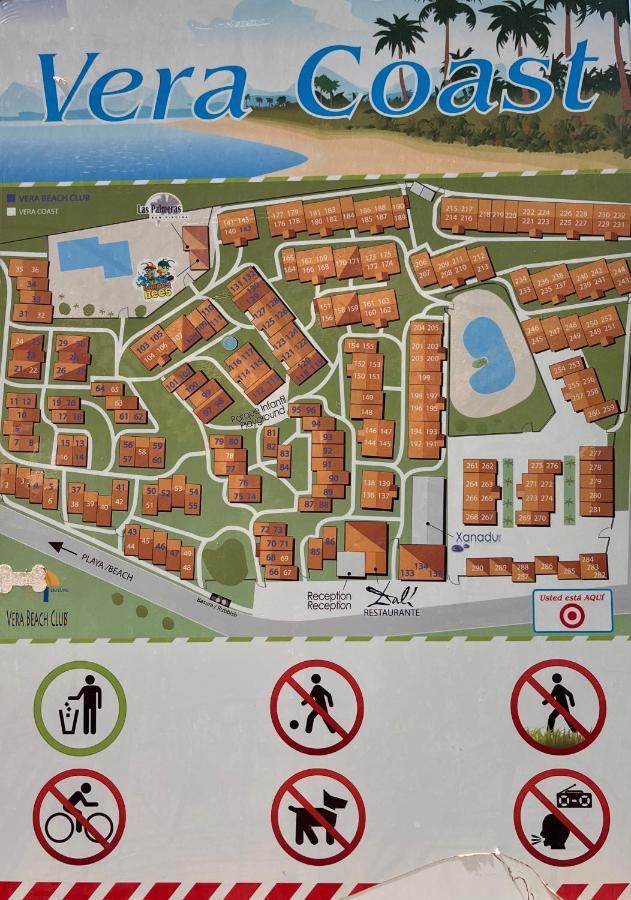 Apartamento Oasis Playas de Vera Dış mekan fotoğraf